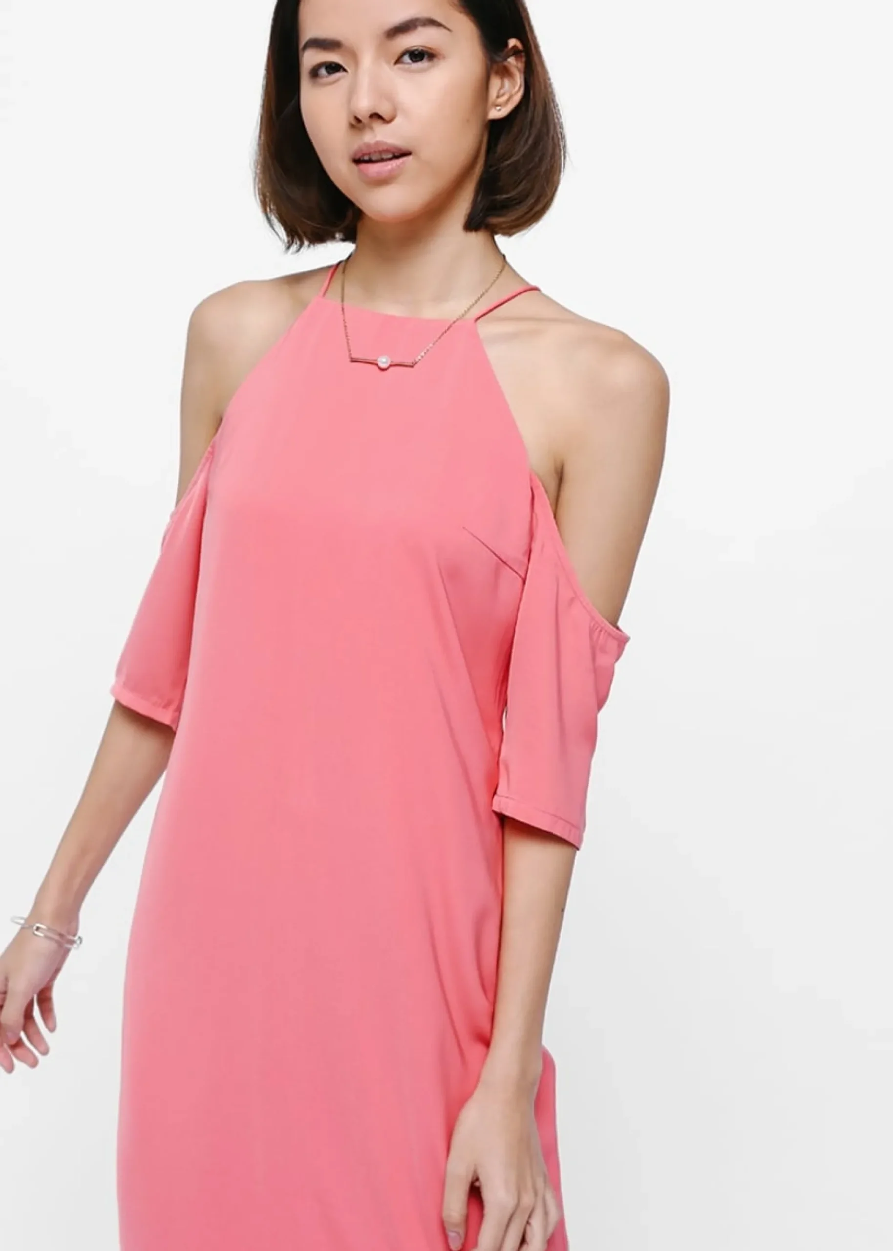 Uyzana Off Shoulder Midi Dress