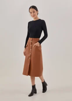 Valena Basic Crew Neck Top