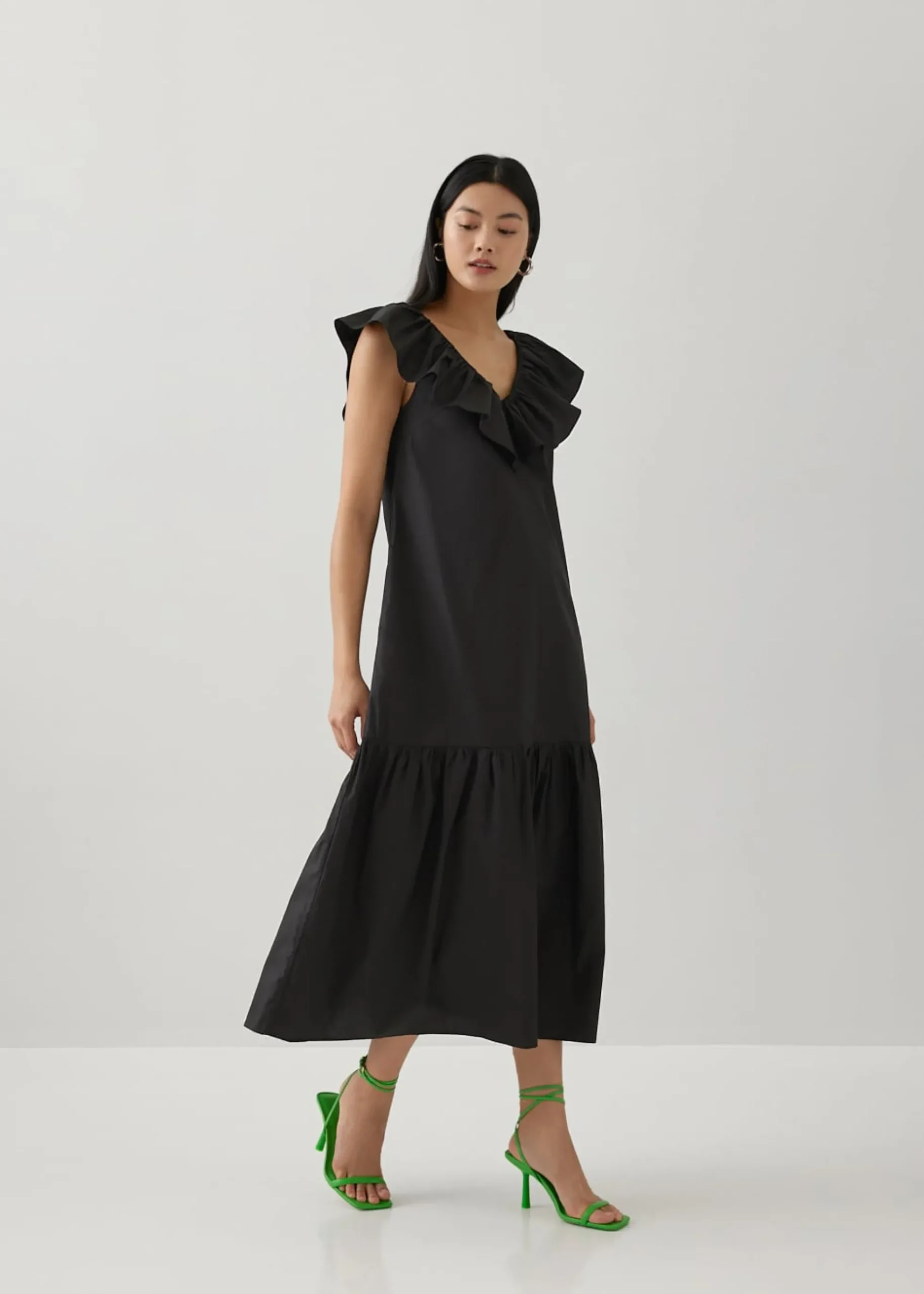 Veena Tiered Ruffle Dress
