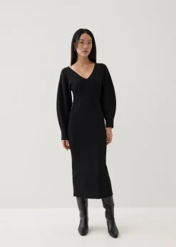 Veera Knit Column Midaxi Dress
