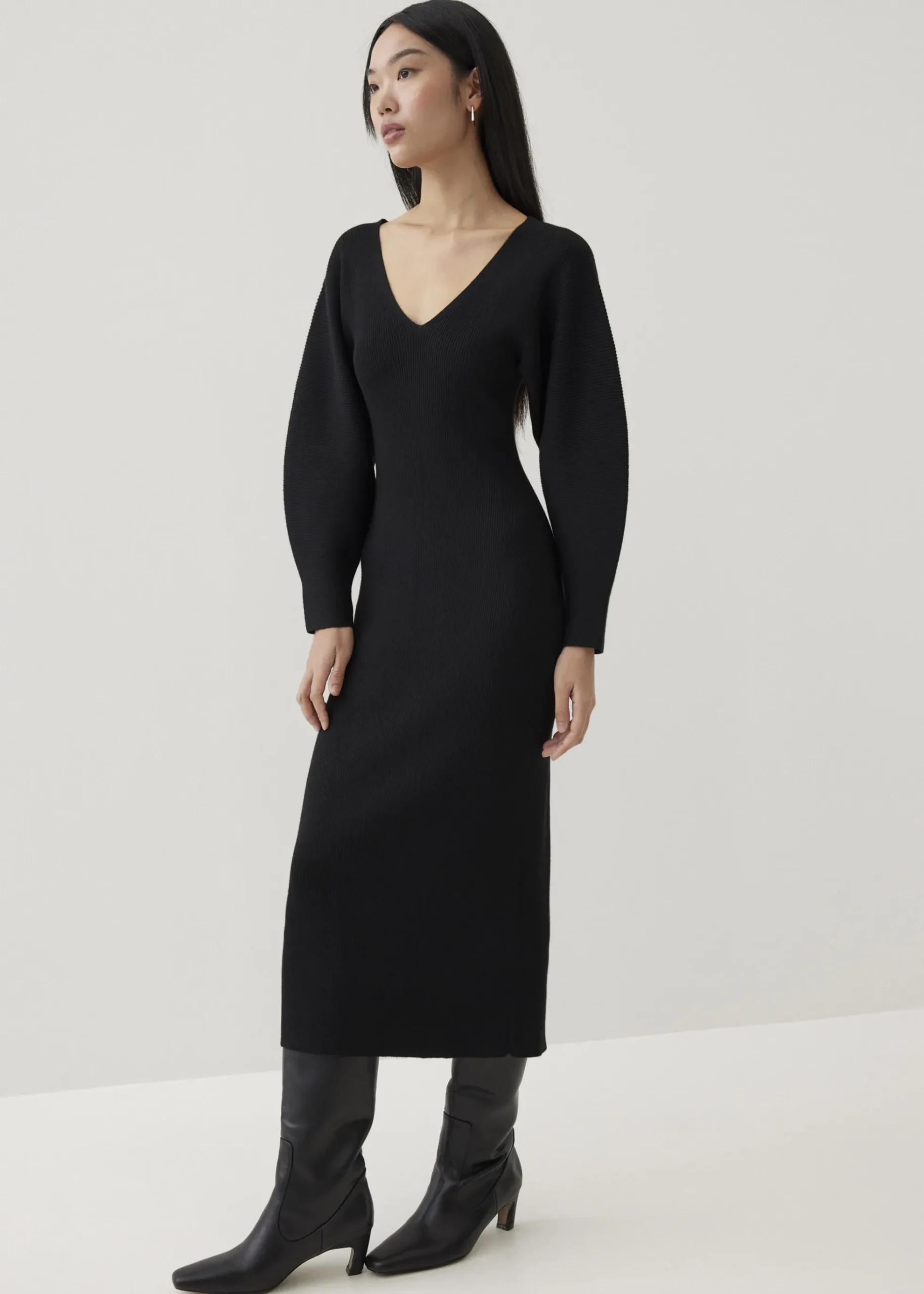 Veera Knit Column Midaxi Dress
