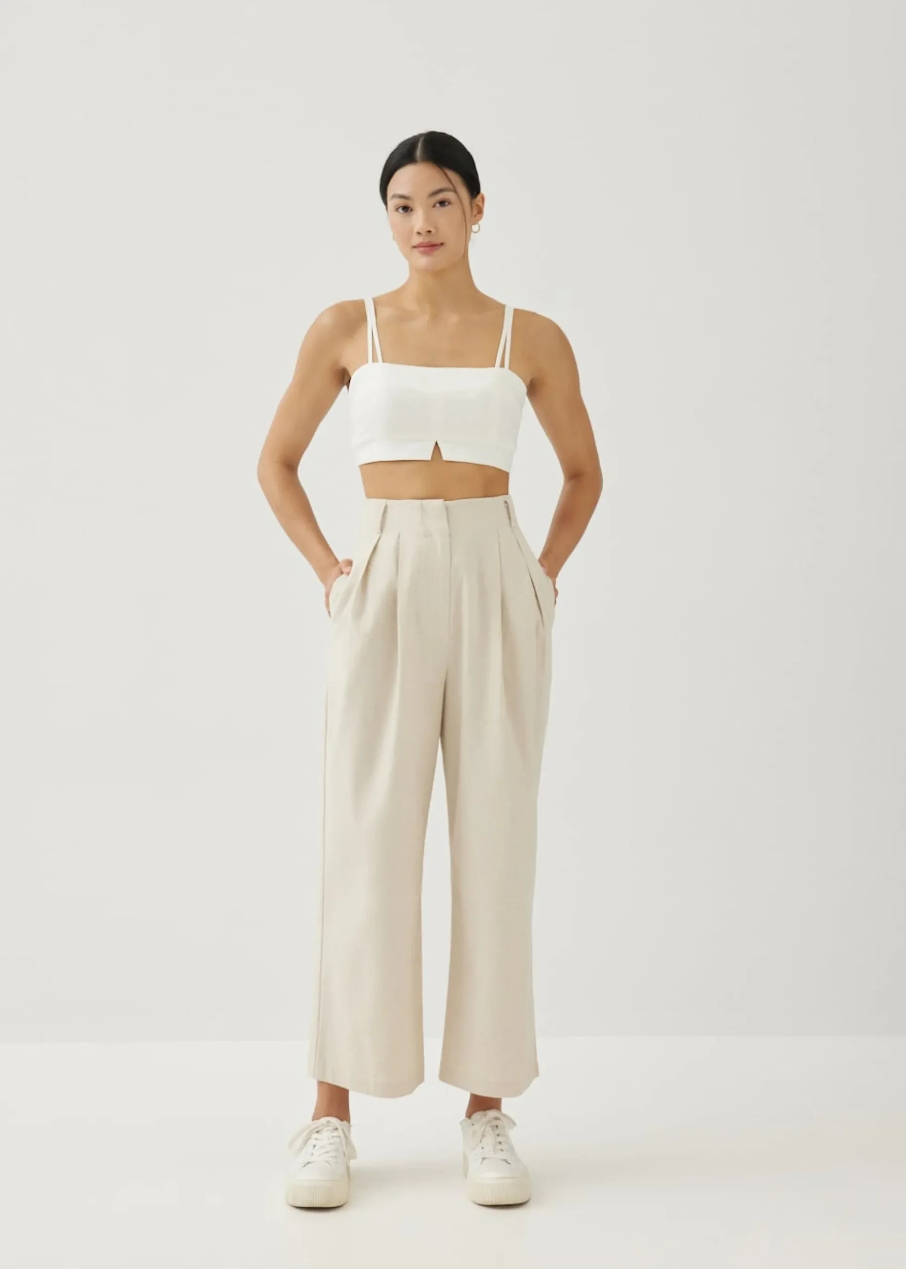 Violeta Cotton Crop Camisole