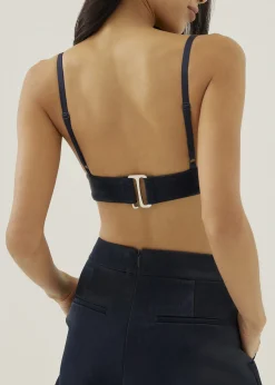 Violy Padded Pleather Bralette
