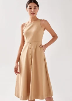 Waleria A-line Midi Dress