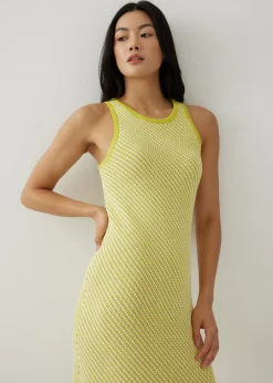 Xanthia Knit Column Dress