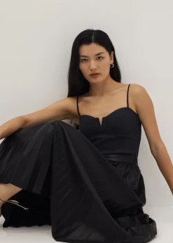 Xibrey Padded Bustier Top