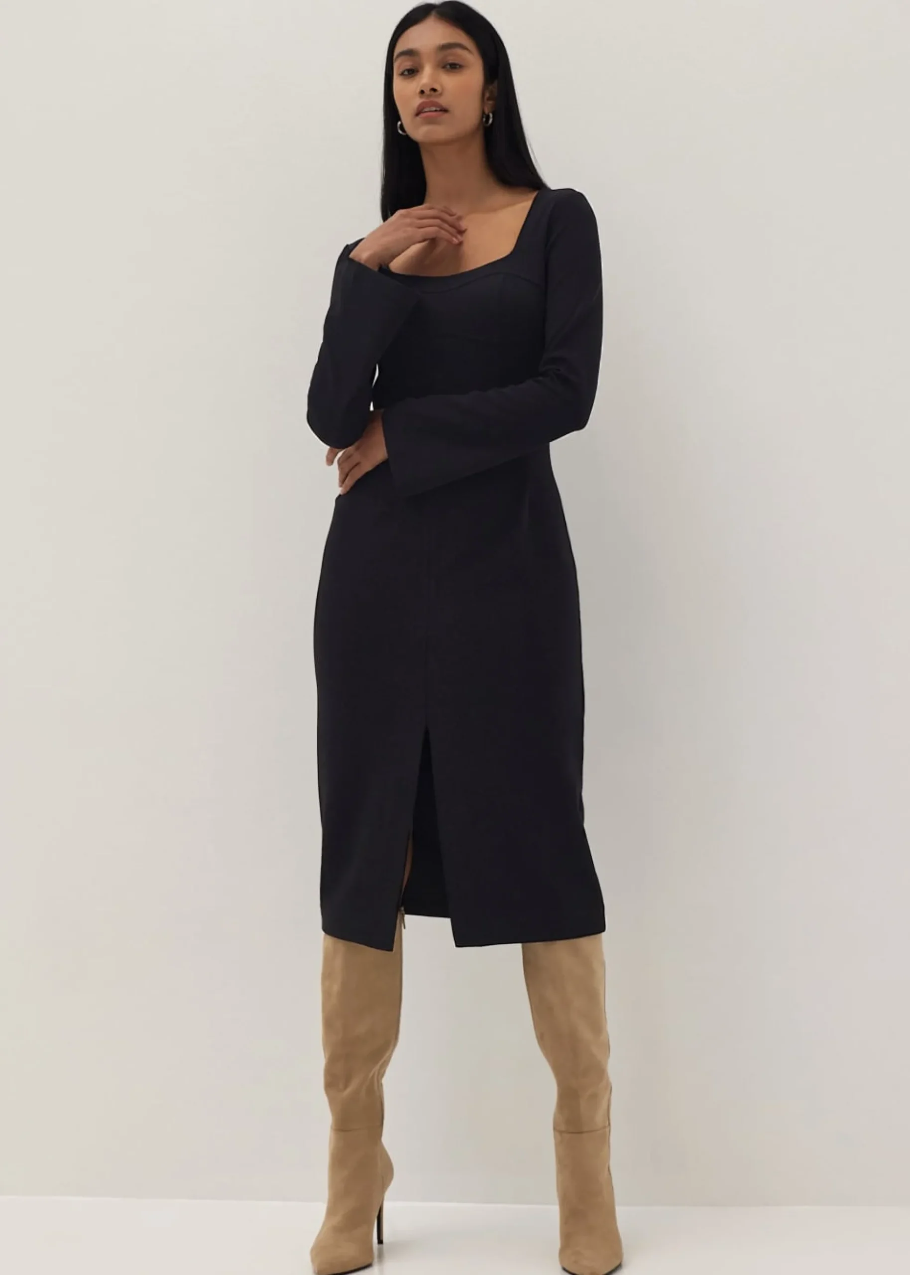 Ylona Bustier Midi Dress