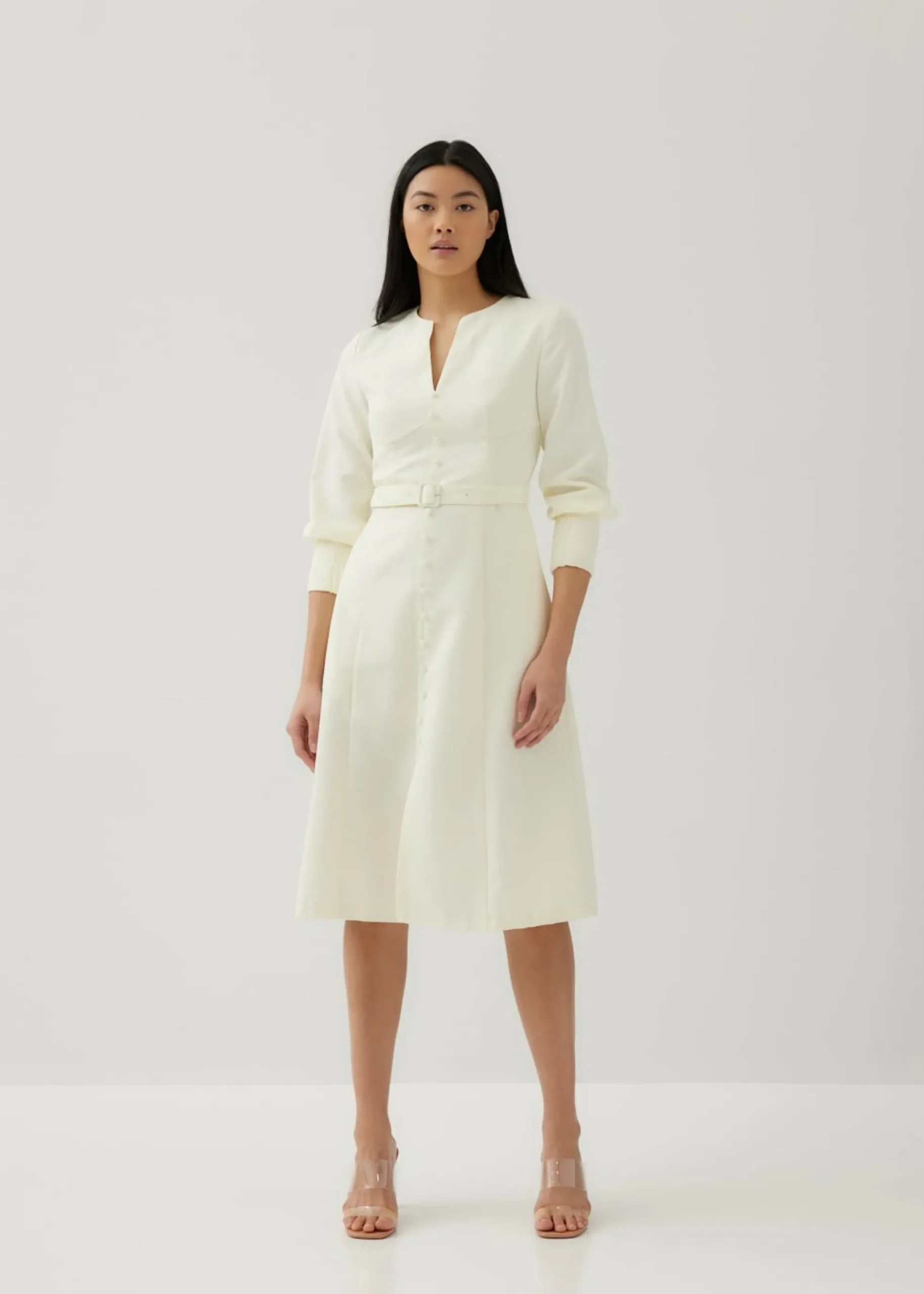 Yolly Panel Flare Dress