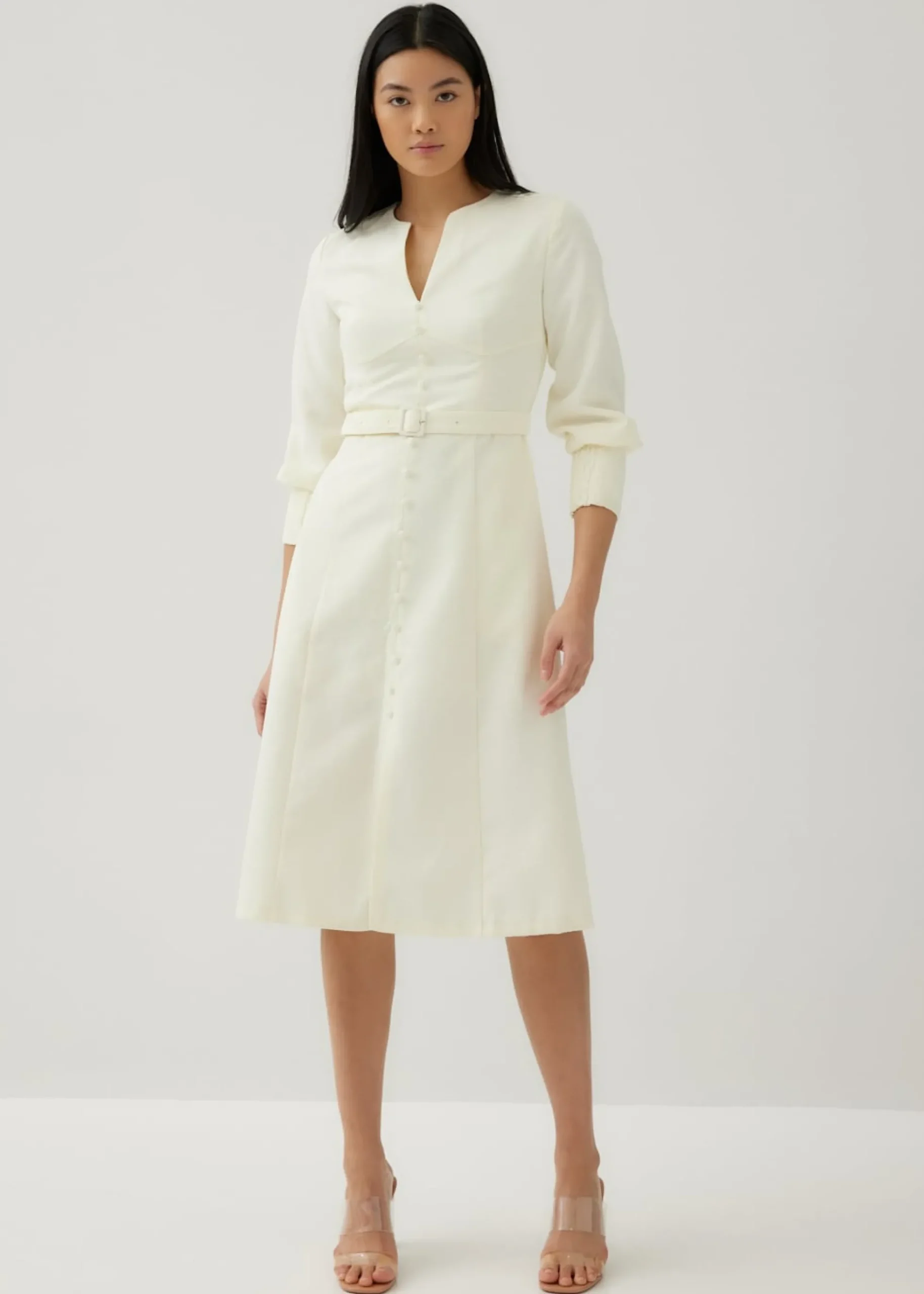 Yolly Panel Flare Dress