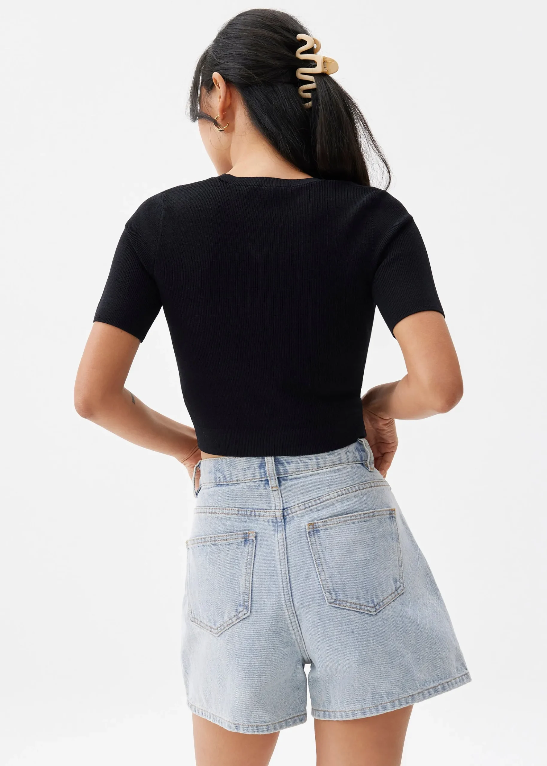 Yuki Classic Denim Shorts