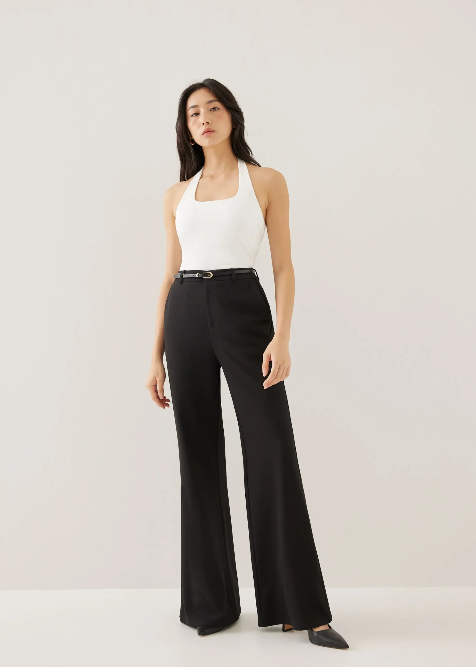 Zadie Padded Jersey Halter Top