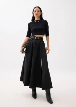 Zoe Flare Maxi Skirt