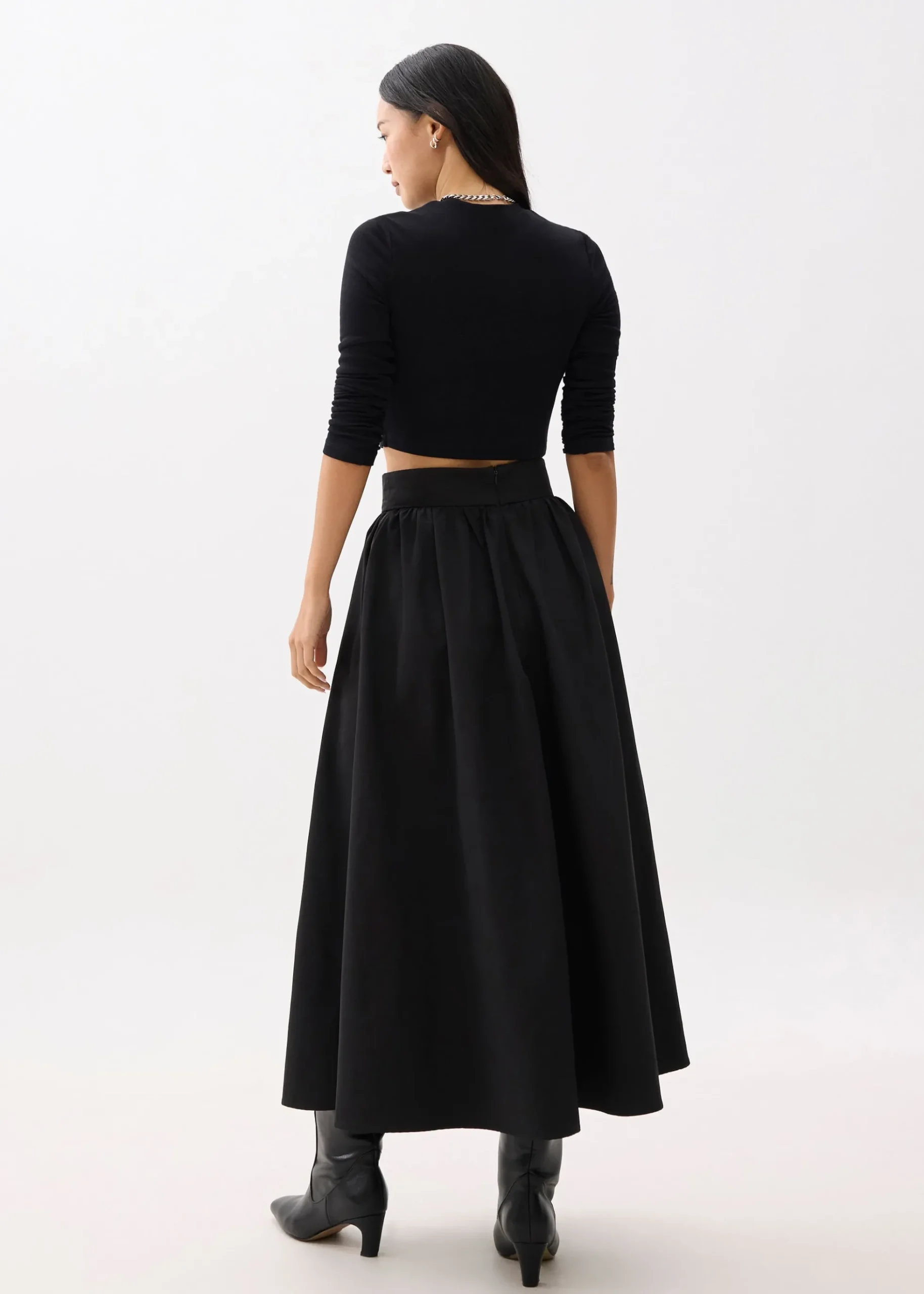 Zoe Flare Maxi Skirt