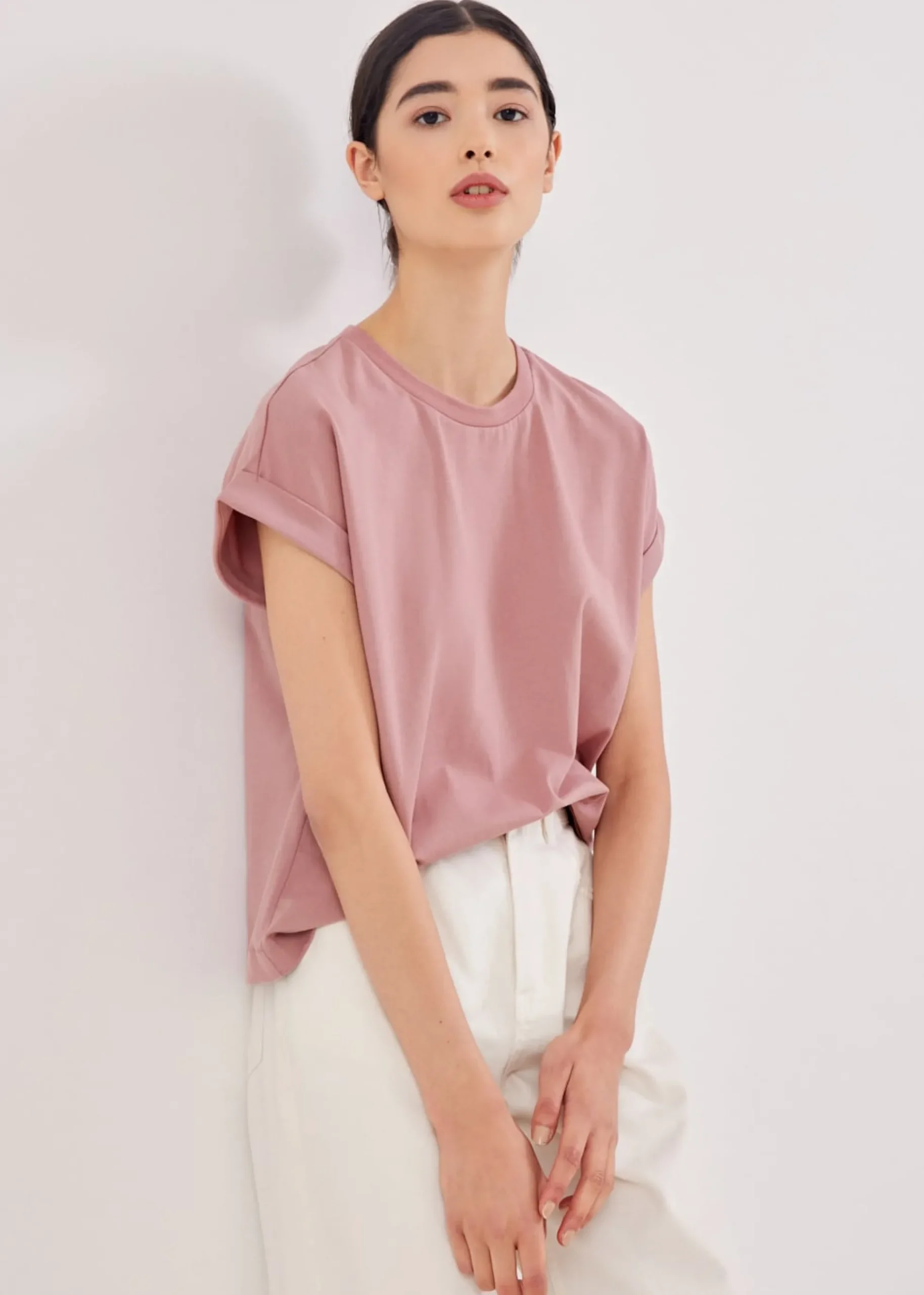 Zosia Jersey Relaxed Top